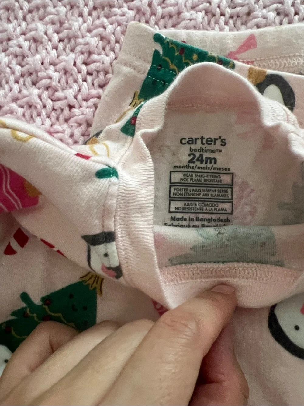 Toddler Holiday PJs Size 24m/2T